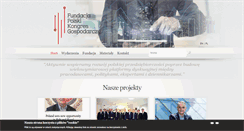 Desktop Screenshot of fundacjapkg.org