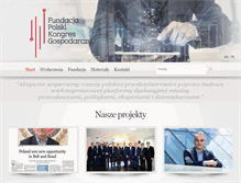 Tablet Screenshot of fundacjapkg.org